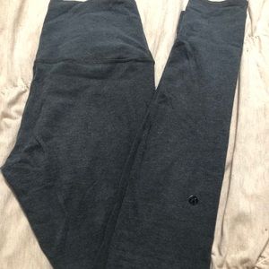 Size 8 grey lululemon leggings